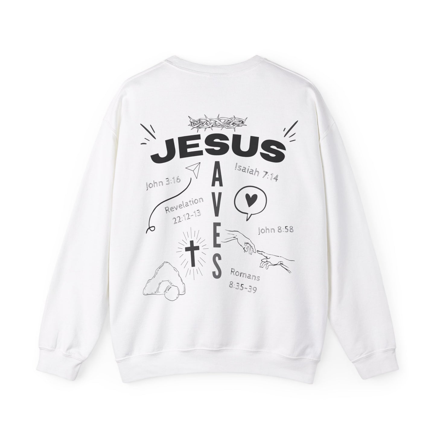 Jesus Saves Sweatshirt I Unisex