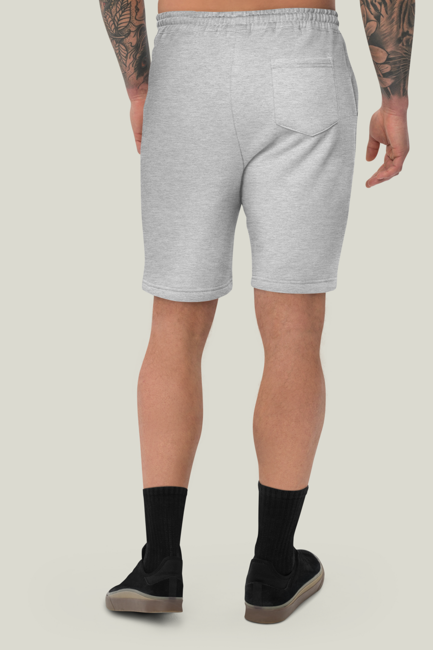 Dear God I Men's Fleece Shorts