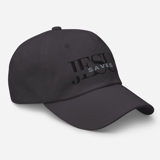 Jesus Saves Dad Hat